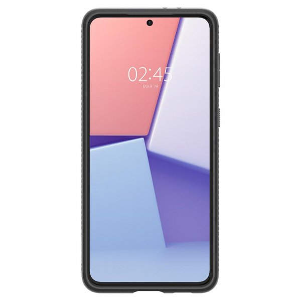Spigen Samsung Galaxy S21 Plus Cover Liquid Air Mat Sort