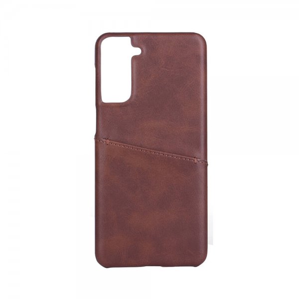 Onsala Samsung Galaxy S21 Plus Cover med Kortrum Brun