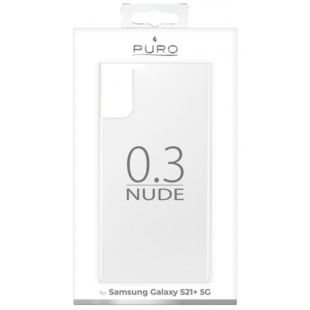 Puro Samsung Galaxy S21 Plus Cover Nude Transparent