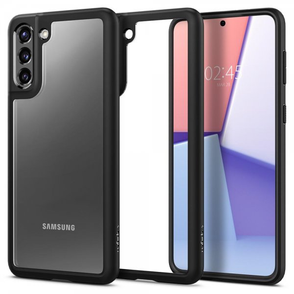 Spigen Samsung Galaxy S21 Plus Cover Ultra Hybrid Mat Sort