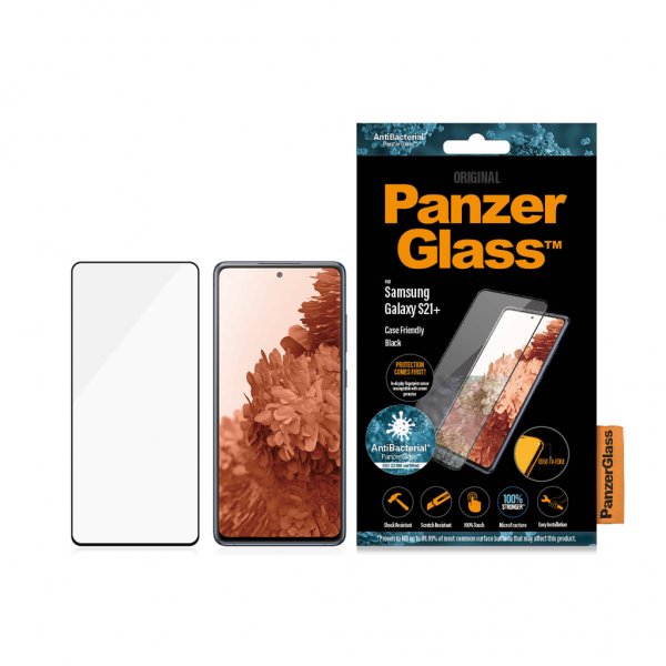 PanzerGlass Samsung Galaxy S21 Plus Skærmbeskyttelse Case Friendly