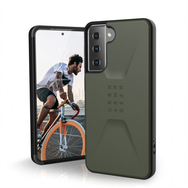 Urban Armor Gear (UAG) Samsung Galaxy S21 Cover Civilian Olive
