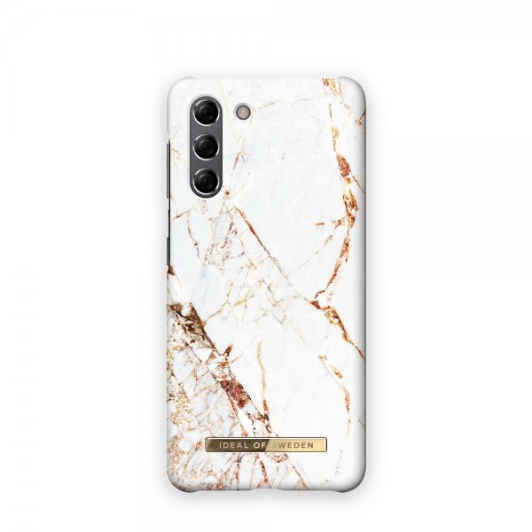Ideal of Sweden Samsung Galaxy S21 Cover Fashion Case Carrara Gold
