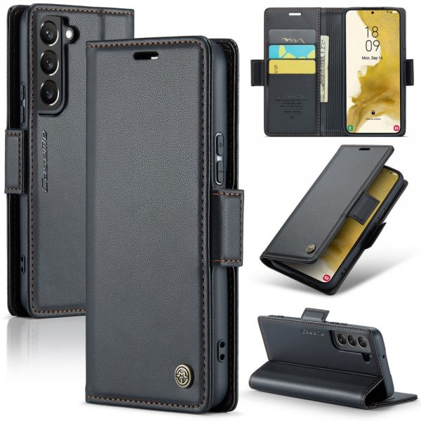 CaseMe Samsung Galaxy S22 Etui 023 Series Sort
