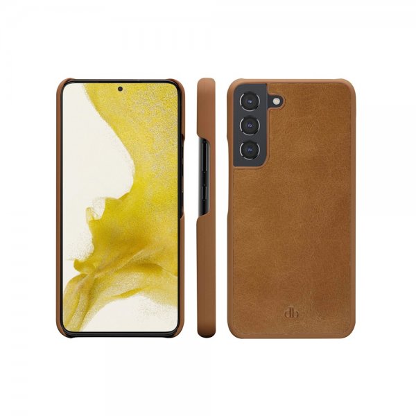 dbramante1928 Samsung Galaxy S22 Cover Lynge Aftagelig Skal Tan