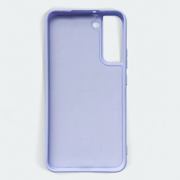 Samsung Galaxy S22 Plus Cover Silikone Kortlomme Lilla