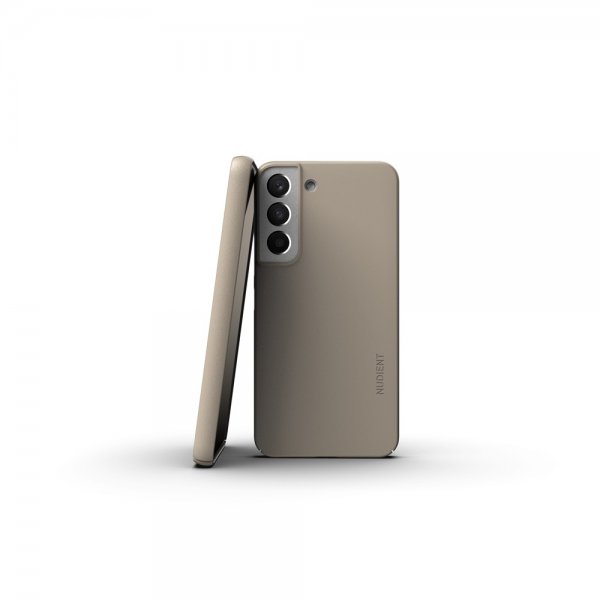 Nudient Samsung Galaxy S22 Cover Thin Case V3 Clay Beige