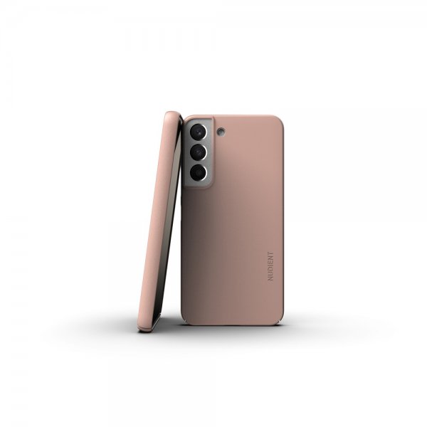 Nudient Samsung Galaxy S22 Cover Tyndt Cover V3 Dusty Pink