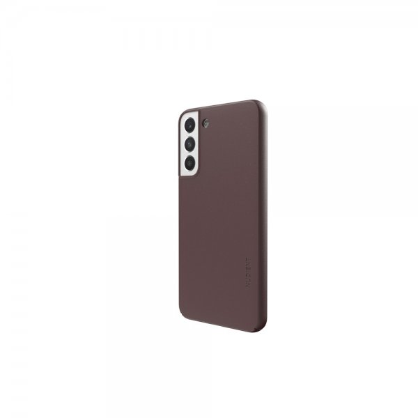 Nudient Samsung Galaxy S22 Cover Thin Case V3 Sangria Red