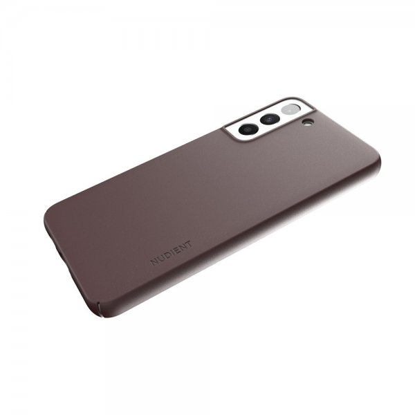 Nudient Samsung Galaxy S22 Cover Thin Case V3 Sangria Red