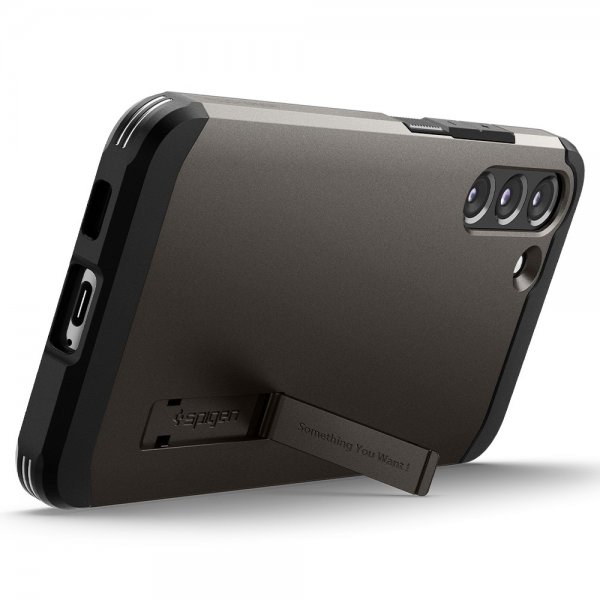Spigen Samsung Galaxy S22 Cover Tough Armor Gunmetal