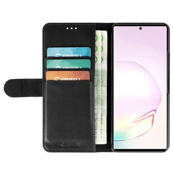 Krusell Samsung Galaxy S22 Ultra Cover PhoneWallet Sort