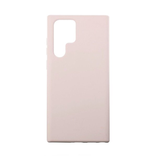 Rvelon Samsung Galaxy S22 Ultra Cover Silikone Sandrosa