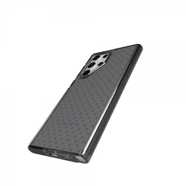Tech21 Samsung Galaxy S22 Ultra Cover Evo Check Smokey Black