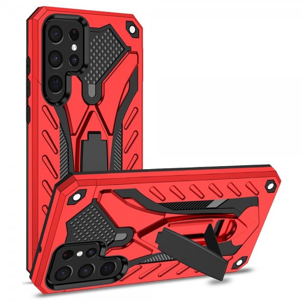 Samsung Galaxy S22 Ultra Cover Phantom Knight Rød