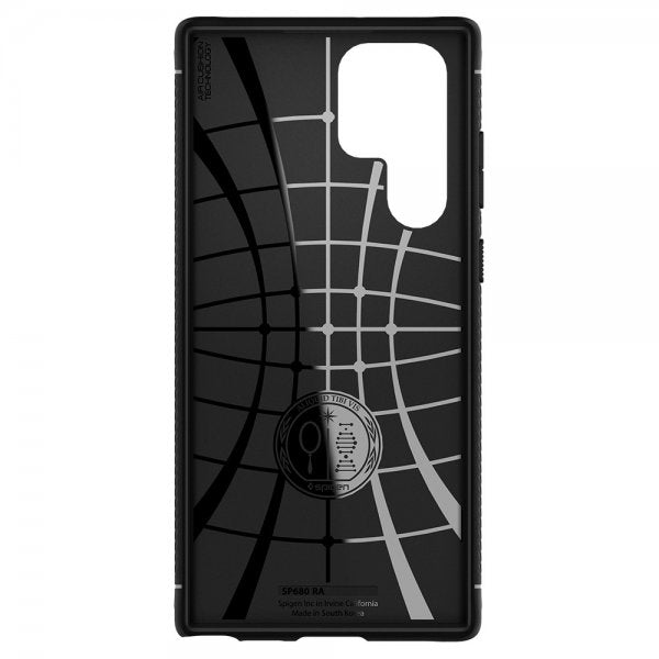 Spigen Samsung Galaxy S22 Ultra Cover Rugged Armor Mat Sort