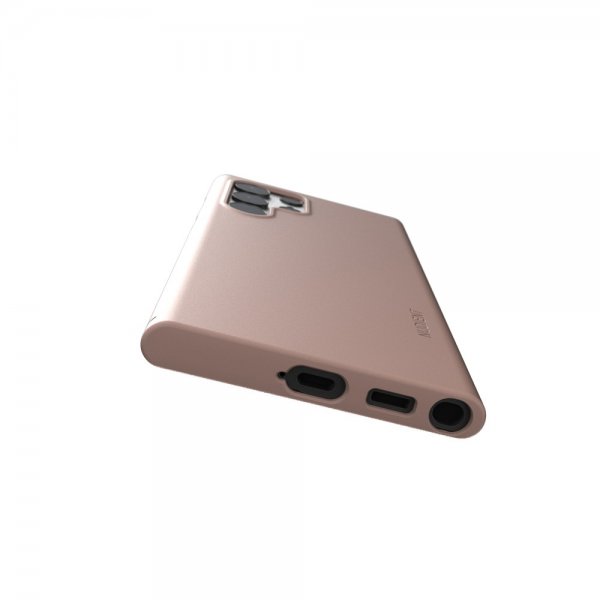 Nudient Samsung Galaxy S22 Ultra Cover Thin Case V3 Dusty Pink
