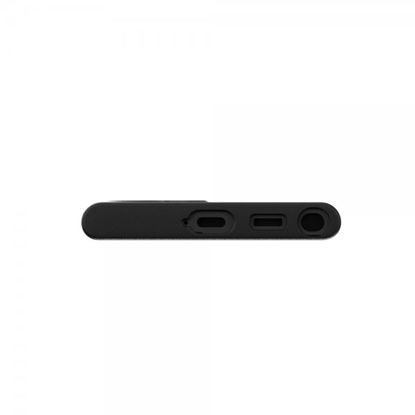 Nudient Samsung Galaxy S22 Ultra Cover Thin Case V3 Ink Black