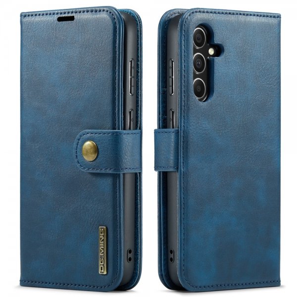 Dg.Ming Samsung Galaxy S23 FE Cover med Aftageligt Cover Blå