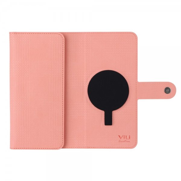 VILI Samsung Galaxy S23 FE Cover med Aftageligt Skal GHB Series MagSafe Rosa