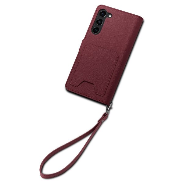 Spigen Samsung Galaxy S23 Cover Wallet S Plus Burgundy