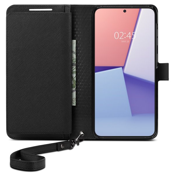 Spigen Samsung Galaxy S23 Cover Wallet S Plus Sort