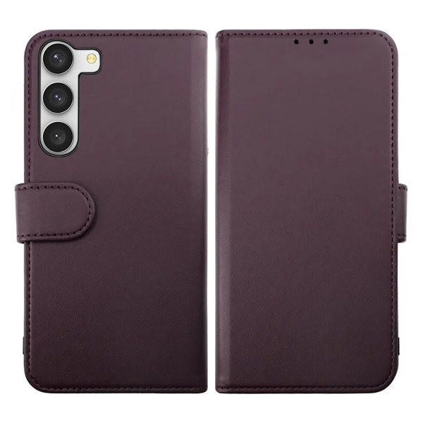 Rvelon Samsung Galaxy S23 Cover Magnetisk Aftageligt Etui Lilla