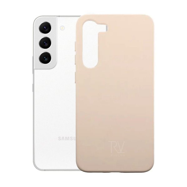 Rvelon Samsung Galaxy S23 Plus Cover Silikone Beige