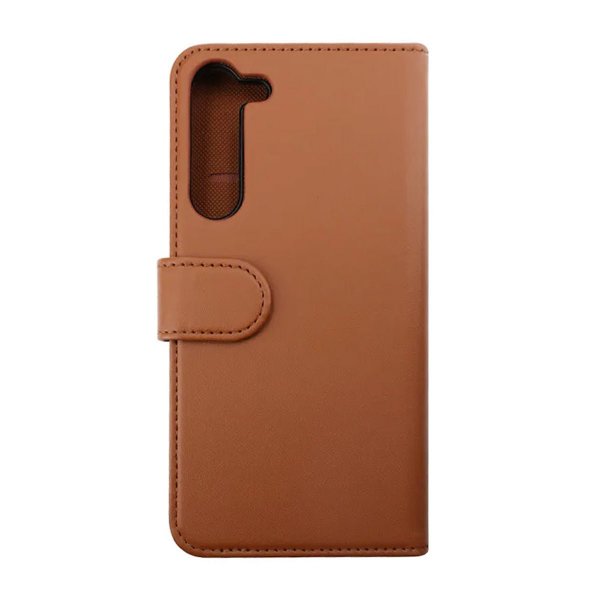 Rvelon Samsung Galaxy S23 Plus Cover Magnetisk Aftagelig Taske Brun