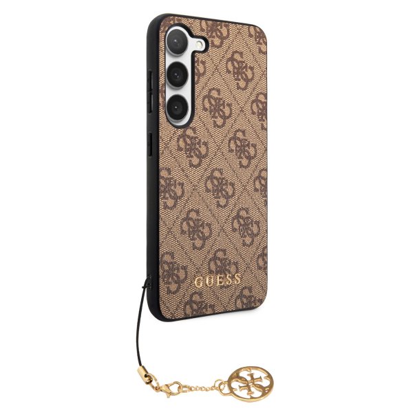 Guess Samsung Galaxy S23 Plus Cover 4G Charms Brun