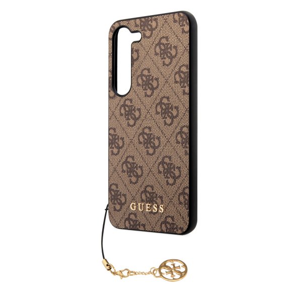 Guess Samsung Galaxy S23 Plus Cover 4G Charms Brun