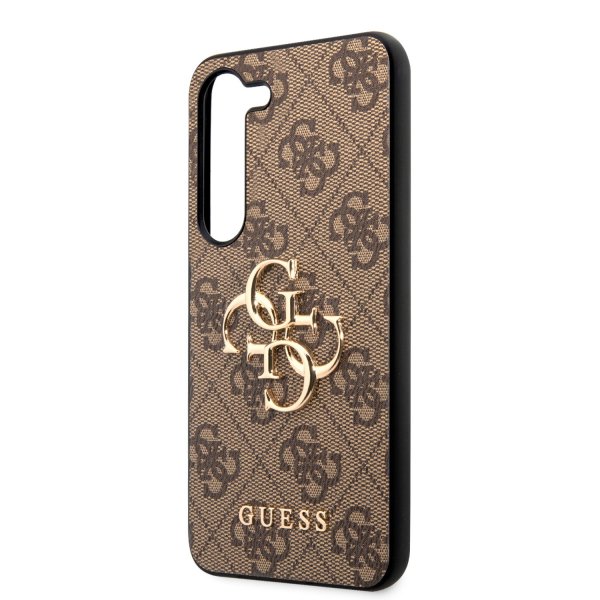 Guess Samsung Galaxy S23 Plus Cover 4G Logo Brun