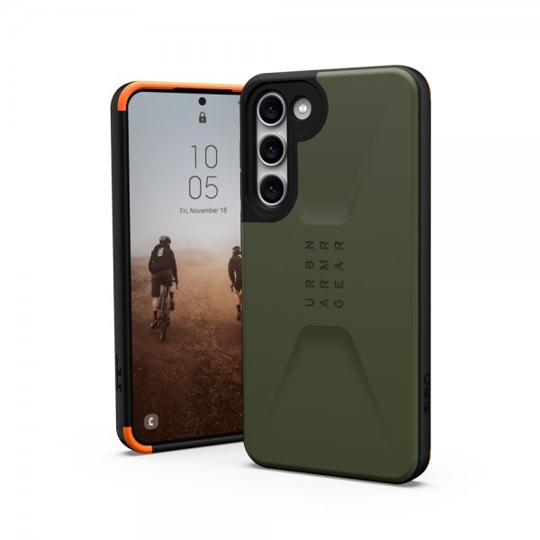 Urban Armor Gear (UAG) Samsung Galaxy S23 Plus Cover Civilian Olive Drab