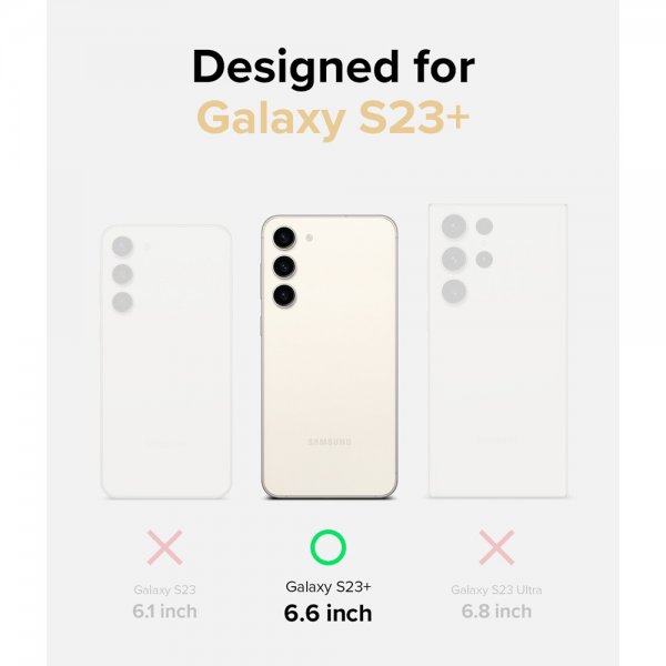 Ringke Samsung Galaxy S23 Plus Cover Fusion Card Clear