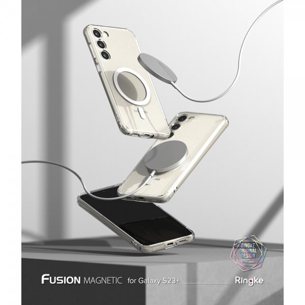 Ringke Samsung Galaxy S23 Plus Cover Fusion Magnetic Matte Clear