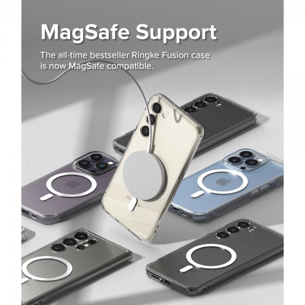 Ringke Samsung Galaxy S23 Plus Cover Fusion Magnetic Matte Clear