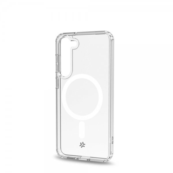 Celly Samsung Galaxy S23 Plus Cover GELSKINMAG MagSafe Transparent