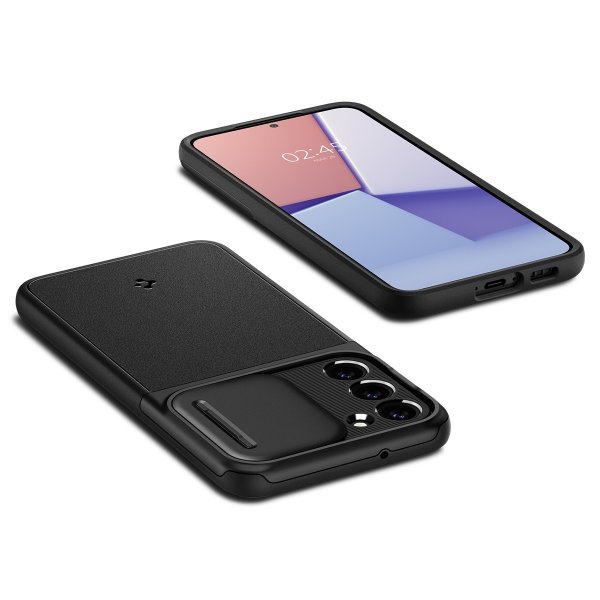 Spigen Samsung Galaxy S23 Plus Cover Optik Armor Sort