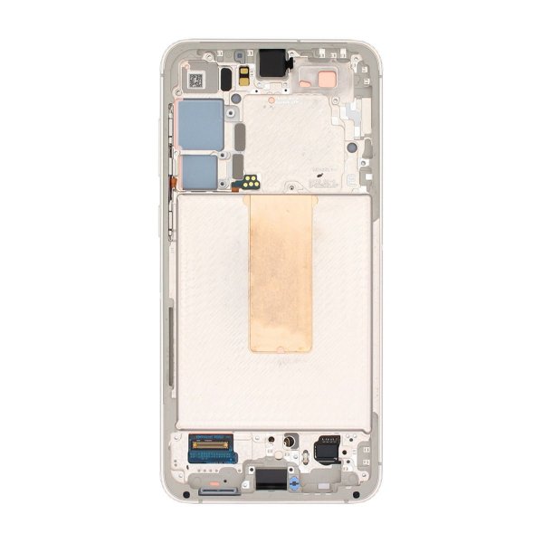 Samsung Galaxy S23 Plus Skærm med LCD Display Original - Creme