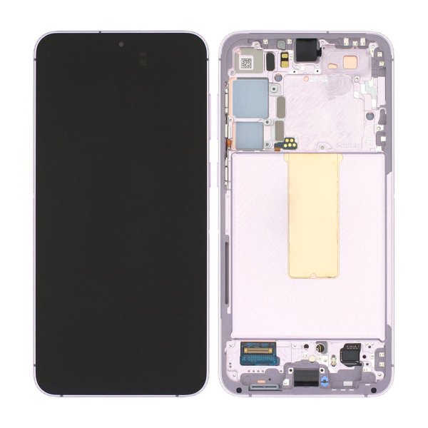 Samsung Galaxy S23 Plus Skærm med LCD Display Original - Lavendel