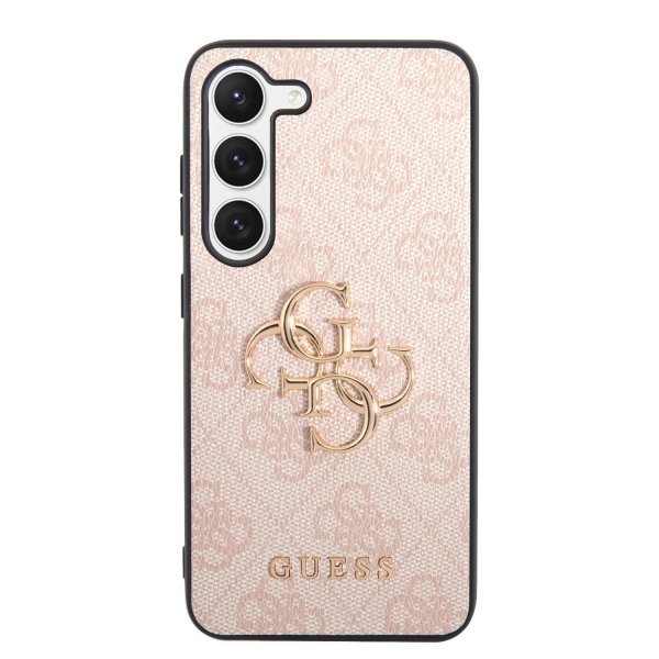 Guess Samsung Galaxy S23 Cover 4G Logo Rosa
