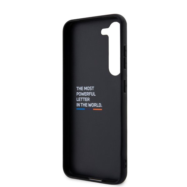 BMW Samsung Galaxy S23 Cover Carbon & Stripe Sort