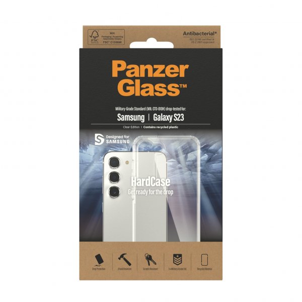 PanzerGlass Samsung Galaxy S23 Cover HardCase Transparent