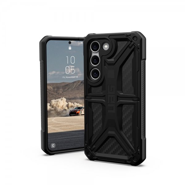 Urban Armor Gear (UAG) Samsung Galaxy S23 Cover Monarch Carbon Fiber Sort