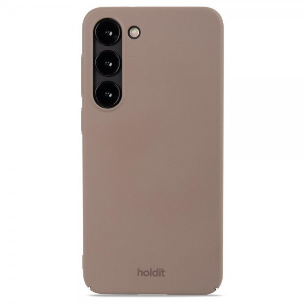 holdit Samsung Galaxy S23 Cover Slim Case Mocha Brown