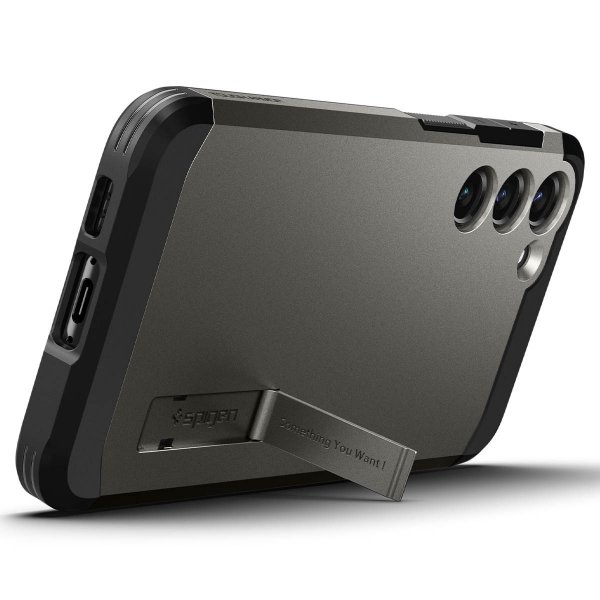Spigen Samsung Galaxy S23 Cover Tough Armor Gunmetal