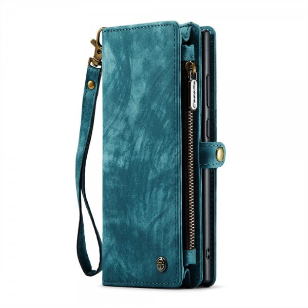 CaseMe Samsung Galaxy S23 Ultra Cover 008 Series Aftageligt Cover Petrol