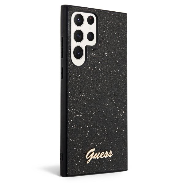 Guess Samsung Galaxy S23 Ultra Cover Fixed Glitter Case Sort