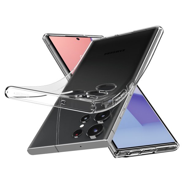 Spigen Samsung Galaxy S23 Ultra Cover Liquid Crystal Crystal Clear