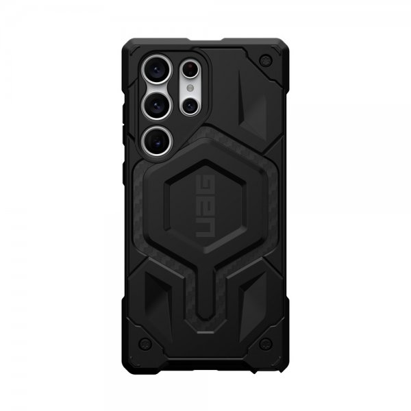 Urban Armor Gear (UAG) Samsung Galaxy S23 Ultra Cover Monarch Pro MagSafe Carbon Fiber Sort
